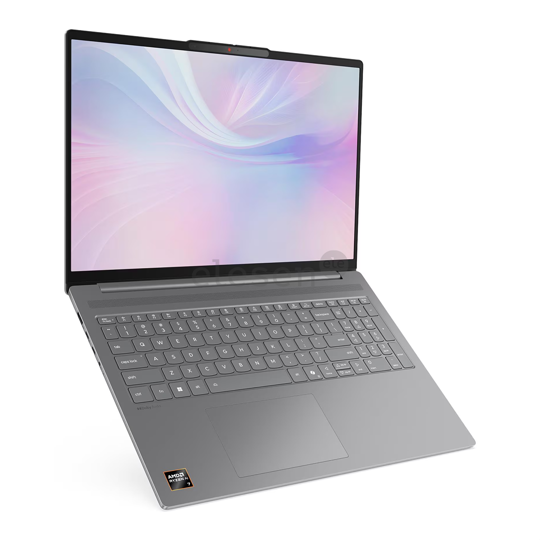 Lenovo IdeaPad Slim 5, 16'', WUXGA, Ryzen AI 7, 32 ГБ, 1 ТБ, SWE, серый - Ноутбук
