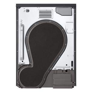 LG, šilumos siurblys, 9 kg, gylis 66 cm, matinė juoda - Džiovyklė