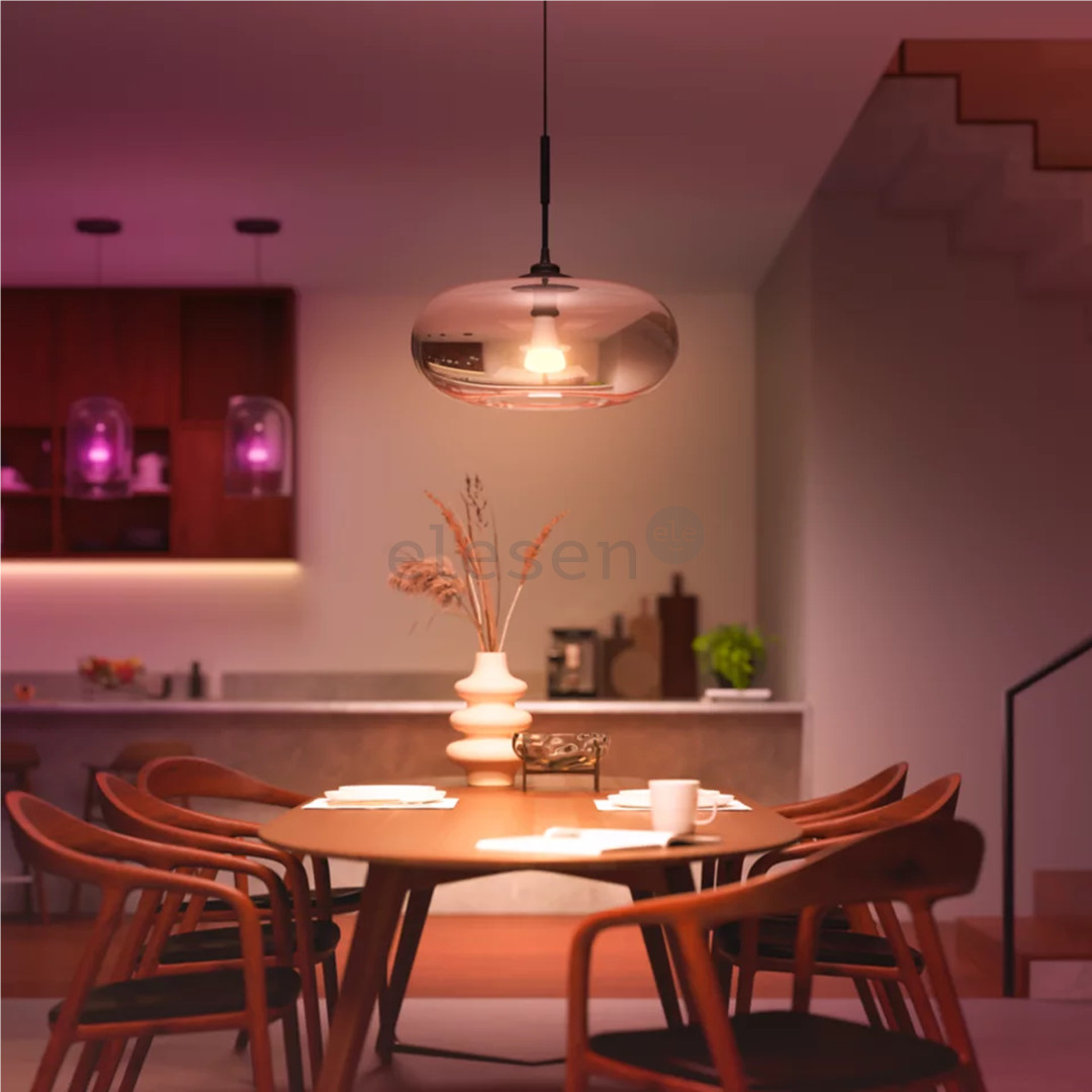 Philips Hue White and Color Ambiance, E27, 2 vnt., spalvotos - Išmaniosios lemputės