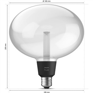 Philips Hue Ellipse , E27, black - Smart light