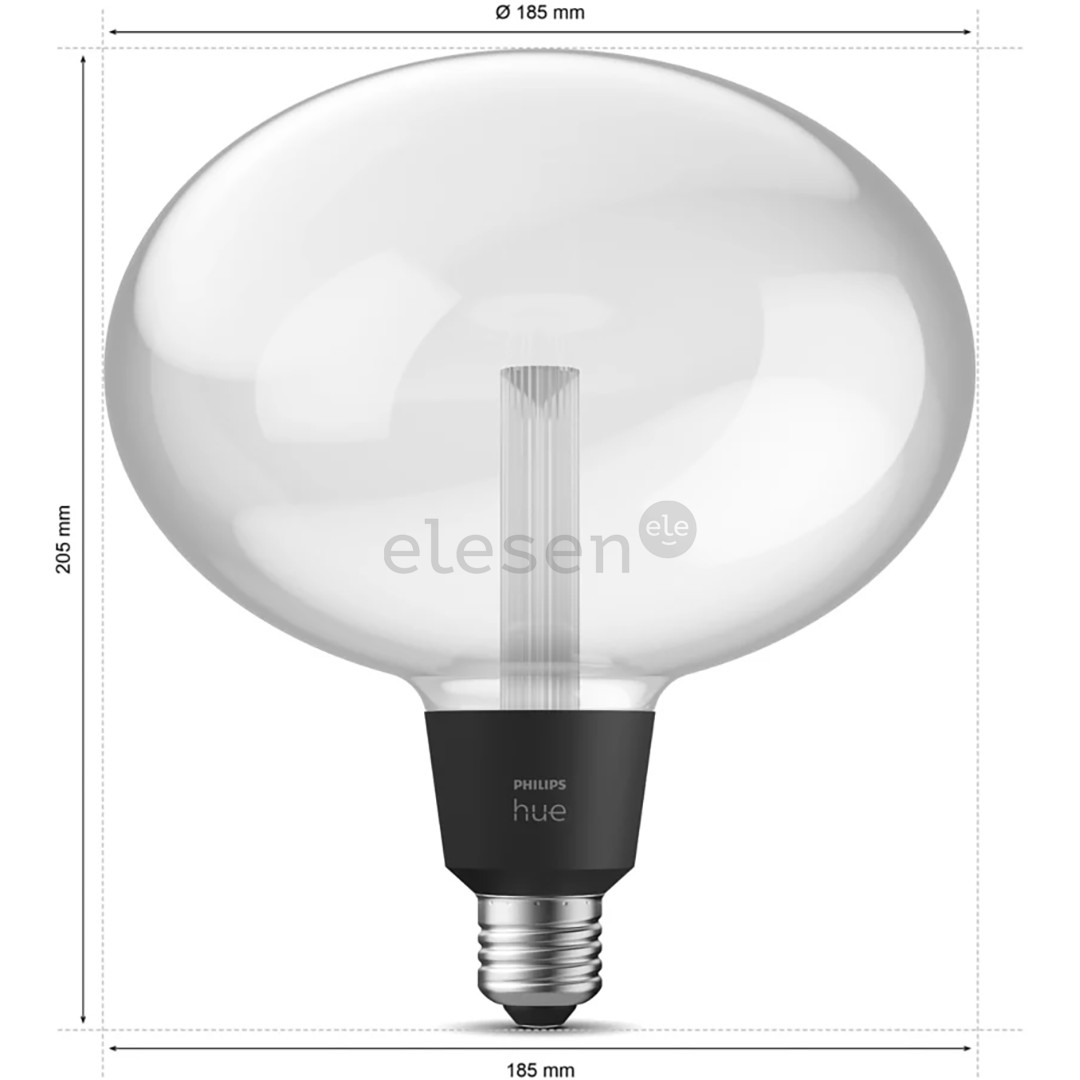 Philips Hue Ellipse , E27, black - Smart light