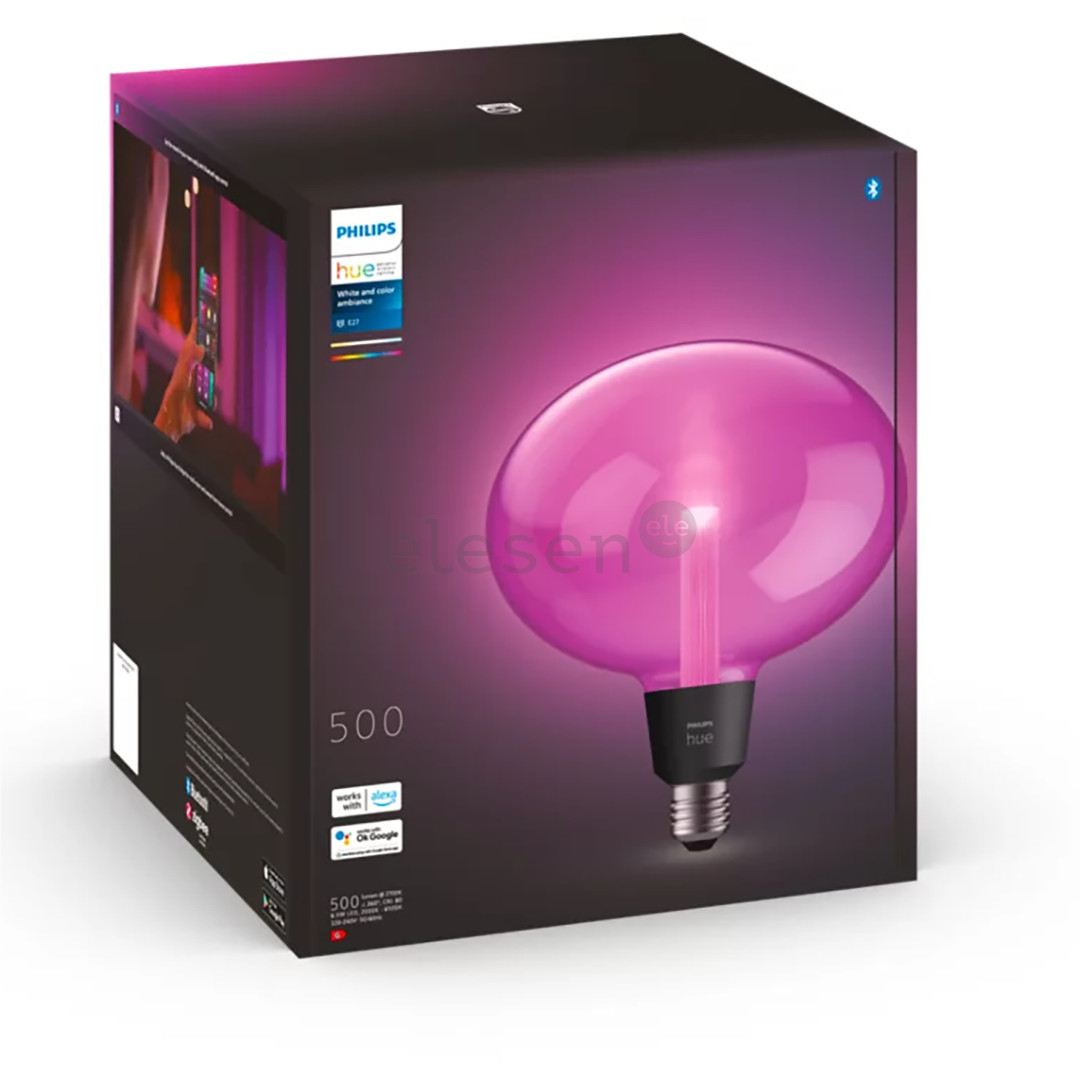 Philips Hue Ellipse , E27, black - Smart light