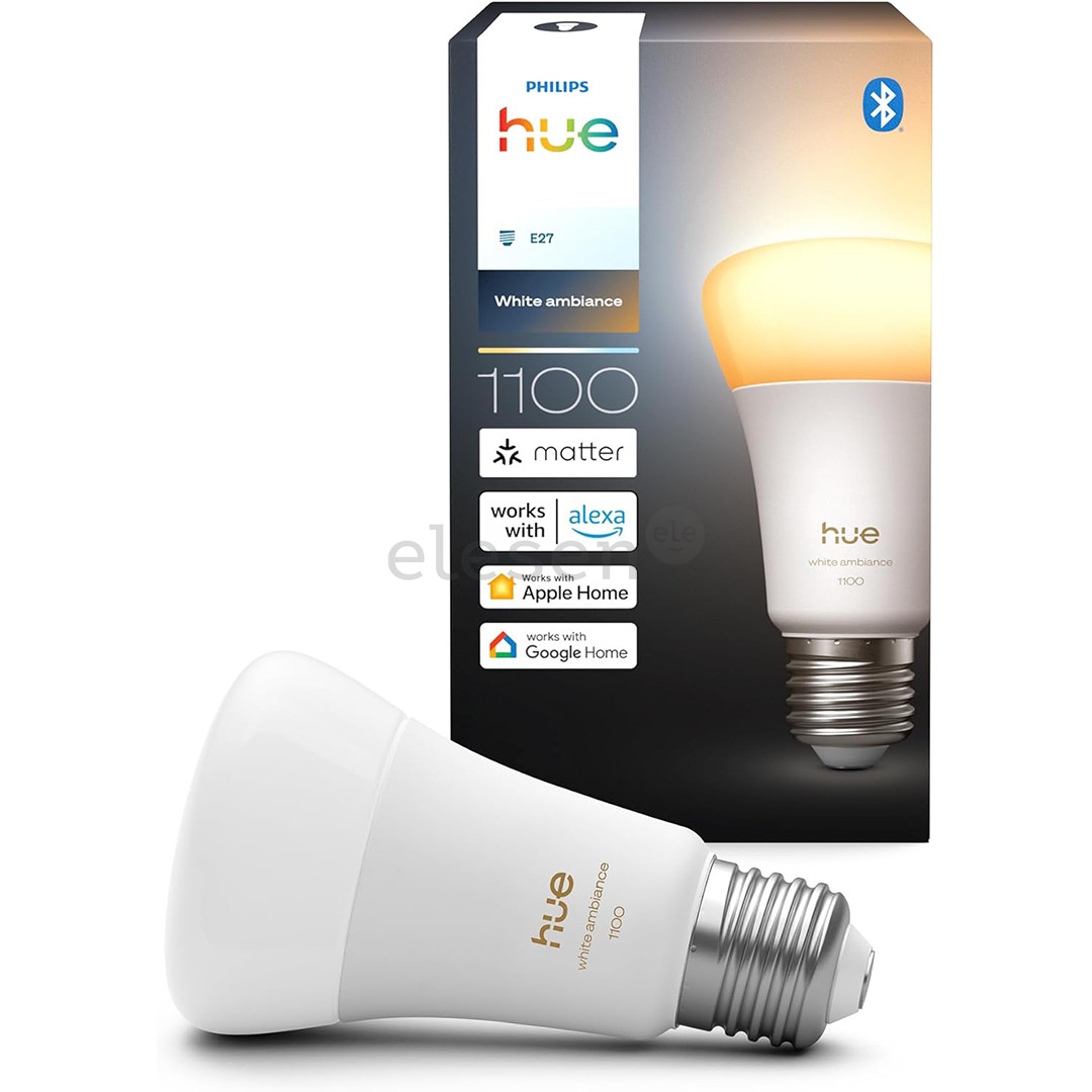 Philips Hue White Ambiance A60, E27, white - Smart Light
