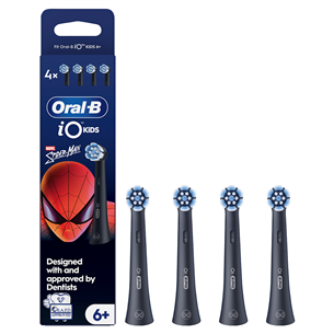 Braun Oral-B iO, Kids Disney Spiderman, 4 vnt. - Dantų šepetėlių antgaliai IO.SPIDER.4