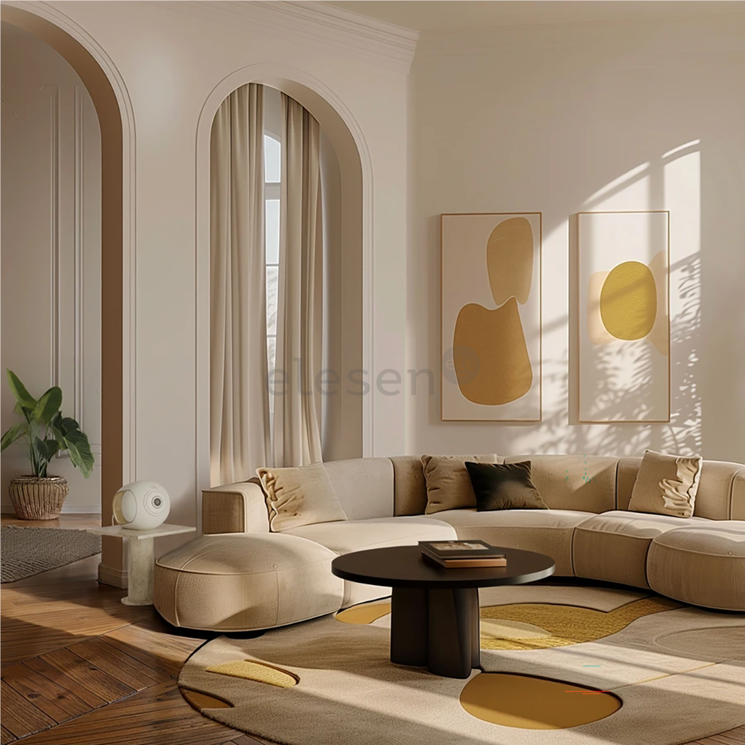 Devialet Phantom Ultimate 108 dB Opéra de Paris, aukso spalvos/balta - Garso kolonėlė