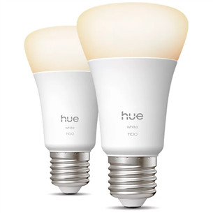 Philips Hue White A60, E27, 2 pcs, white - Smart Light 929003856102