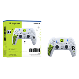 Sony DualSense Marathon Limited Edition, PlayStation 5, белый/зеленый - Контроллер