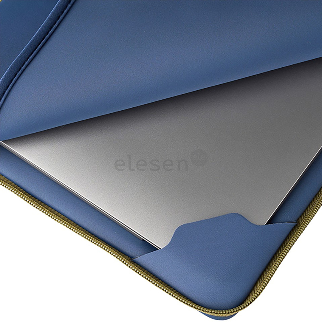 Tucano Doppio, 14", blue - Notebook sleeve