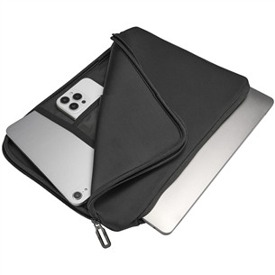 Tucano Doppio, 14", black - Notebook sleeve