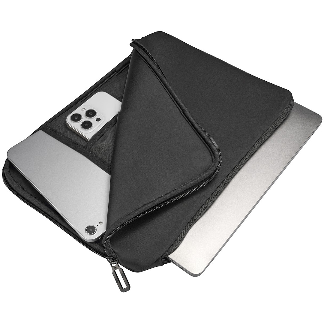Tucano Doppio, 14", black - Notebook sleeve