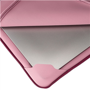Tucano Doppio, 15,6", pink - Notebook sleeve