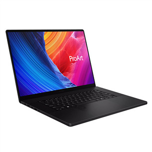Asus ProArt P16, 16'', 4K UHD, OLED, 120 Hz, Ryzen AI 9, 64 GB, 2 TB, RTX 5080, W11P, ENG, juodas - Nešiojamasis kompiuteris