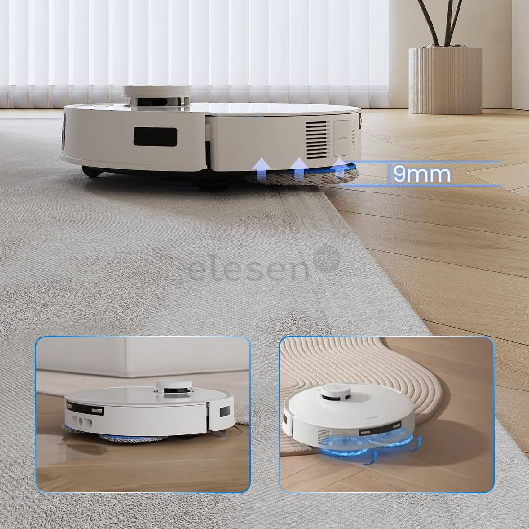 Ecovacs Deebot T30C PRO GEN 2, wet & dry, baltas - Dulkių siurblys robotas