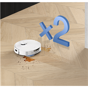 Ecovacs Deebot T30C PRO GEN 2, wet & dry, baltas - Dulkių siurblys robotas