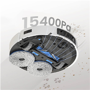 Ecovacs Deebot T30C PRO GEN 2, wet & dry, baltas - Dulkių siurblys robotas