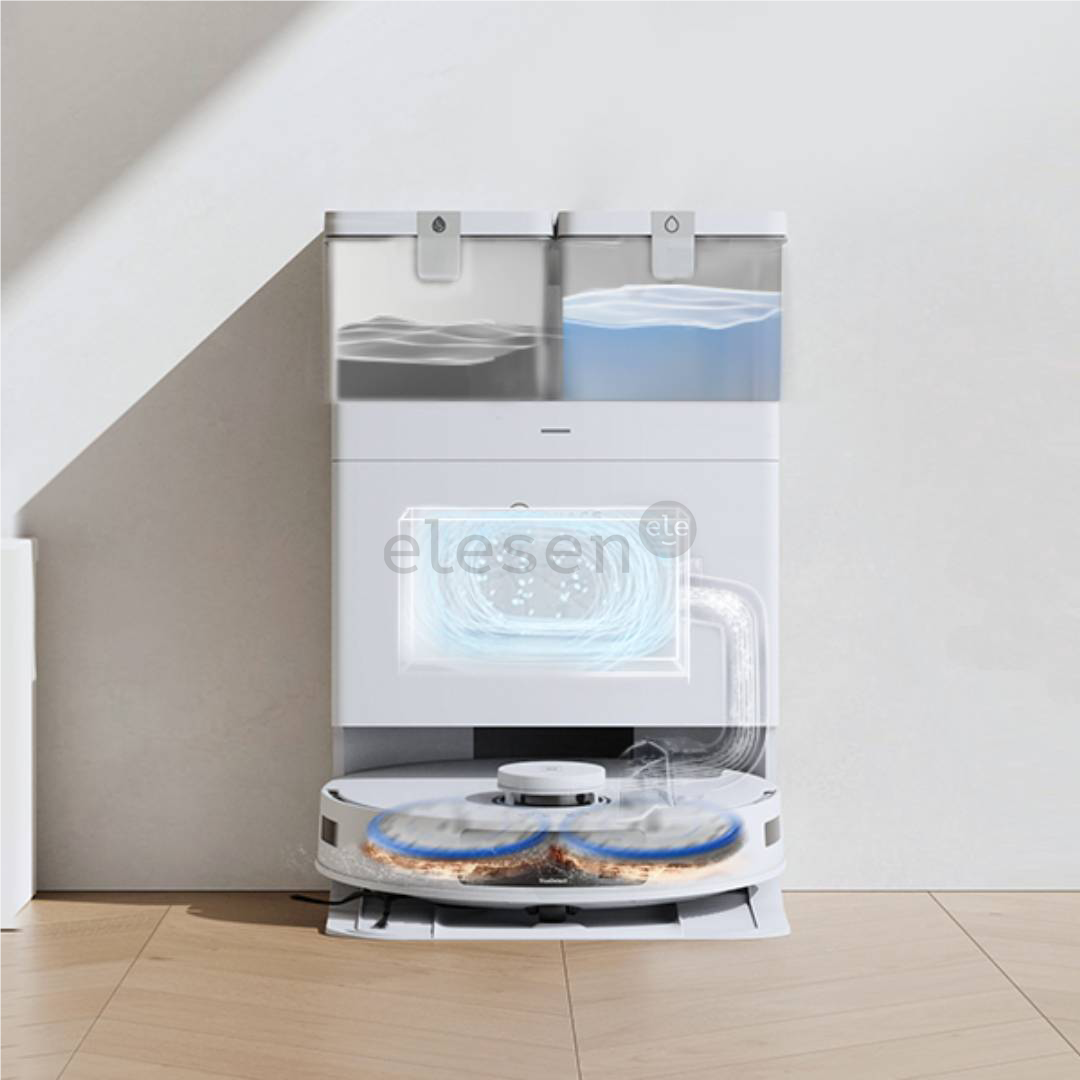 Ecovacs Deebot T30C PRO GEN 2, wet & dry, baltas - Dulkių siurblys robotas