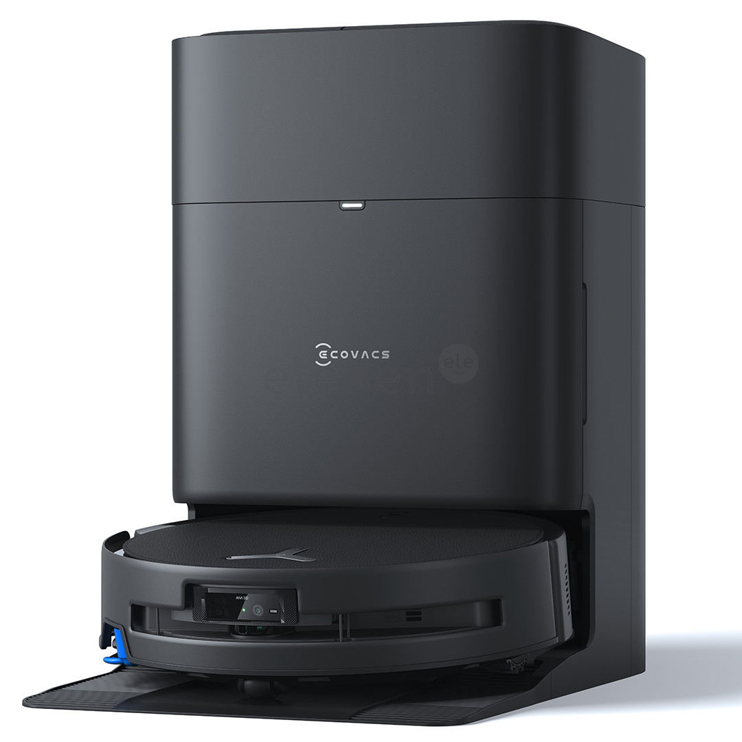 Ecovacs Deebot T80S Omni, Wet & Dry, juodas - Dulkių siurblys robotas