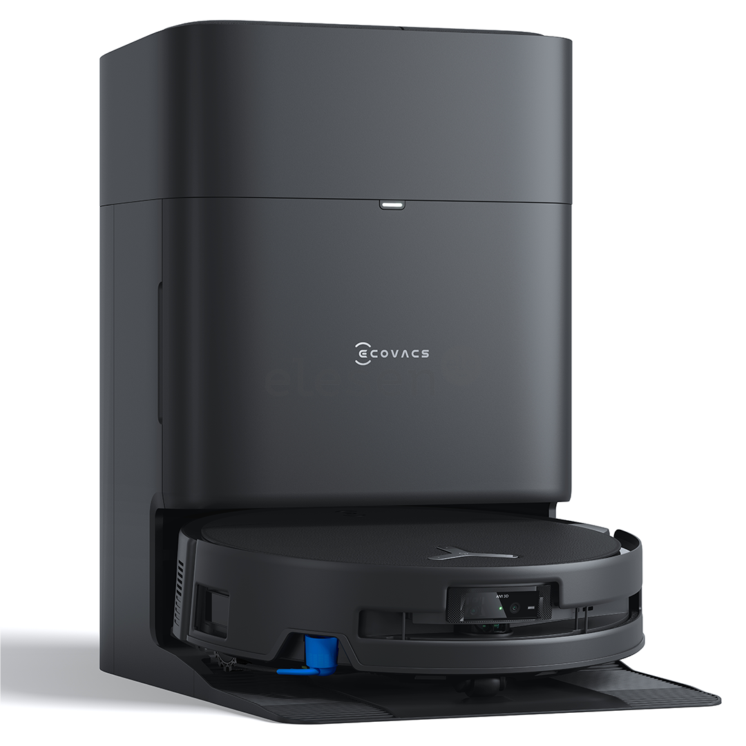 Ecovacs Deebot T80S Omni, Wet & Dry, juodas - Dulkių siurblys robotas