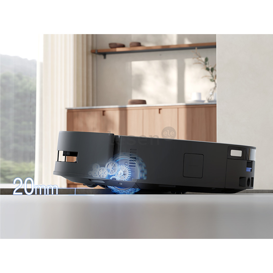 Ecovacs Deebot T80S Omni, Wet & Dry, juodas - Dulkių siurblys robotas