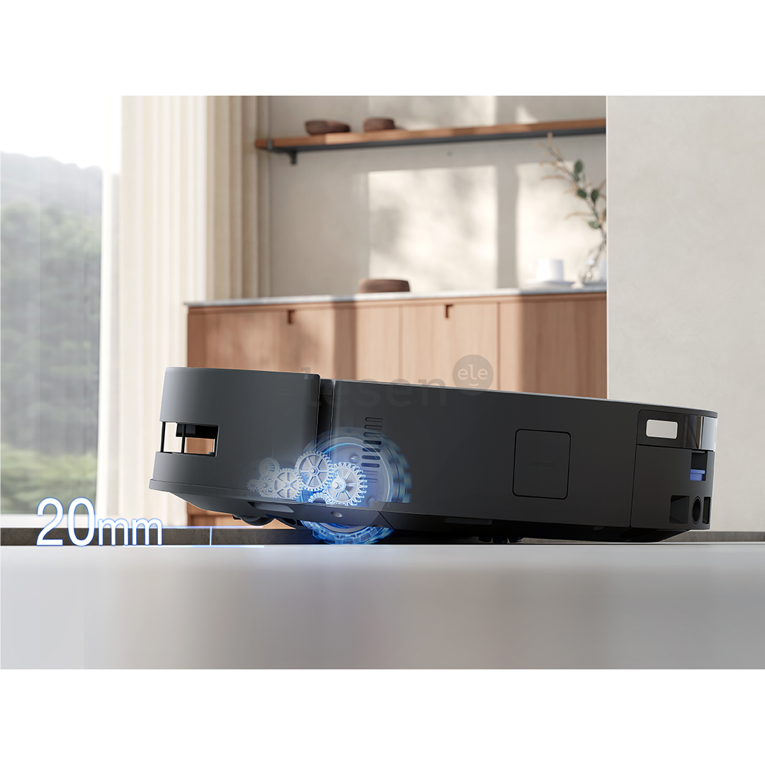 Ecovacs Deebot T80S Omni, Wet & Dry, juodas - Dulkių siurblys robotas