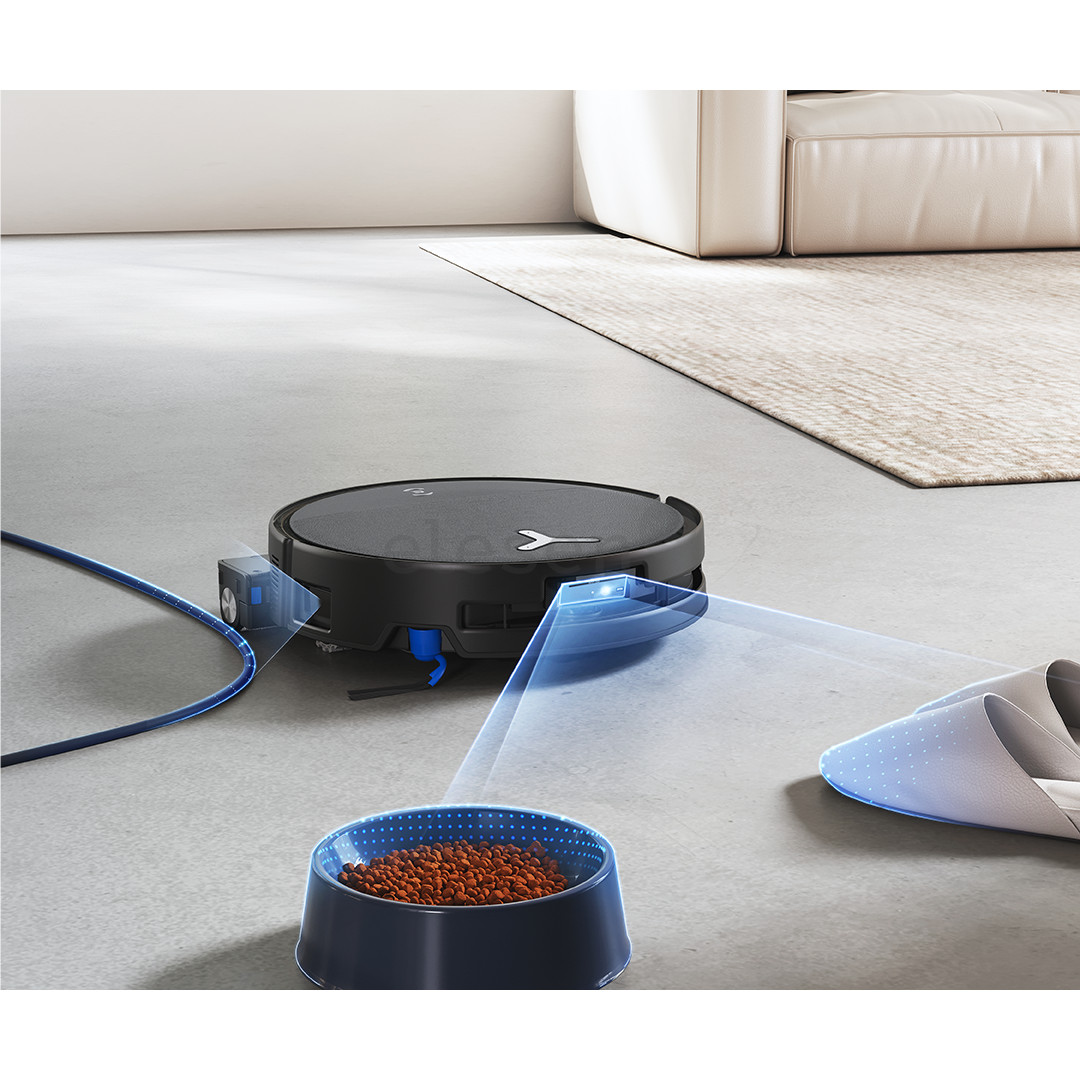 Ecovacs Deebot T80S Omni, Wet & Dry, juodas - Dulkių siurblys robotas