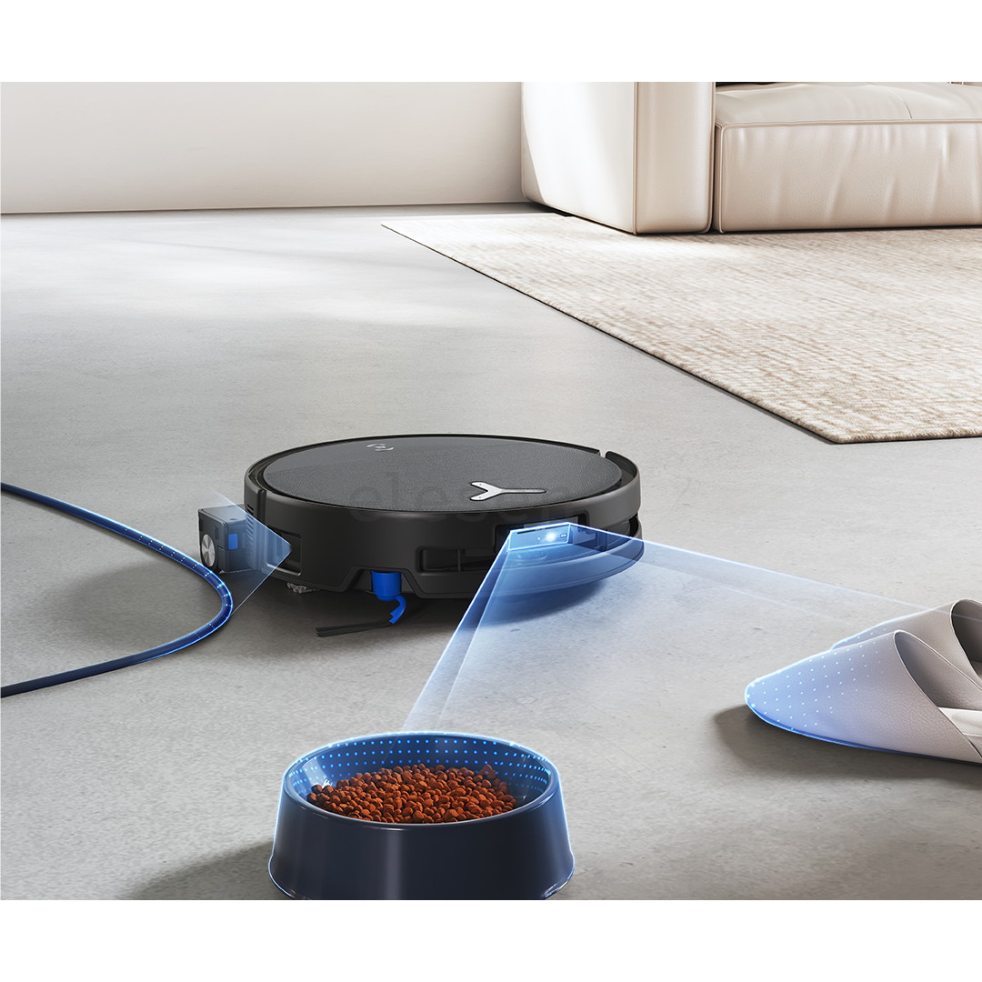 Ecovacs Deebot T80S Omni, Wet & Dry, juodas - Dulkių siurblys robotas