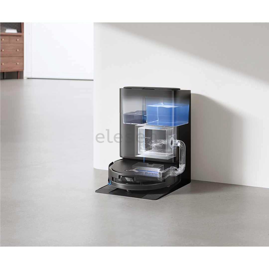 Ecovacs Deebot T80S Omni, Wet & Dry, juodas - Dulkių siurblys robotas