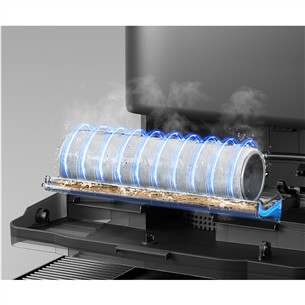 Ecovacs Deebot T80S Omni, Wet & Dry, juodas - Dulkių siurblys robotas