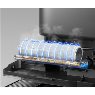 Ecovacs Deebot T80S Omni, Wet & Dry, juodas - Dulkių siurblys robotas