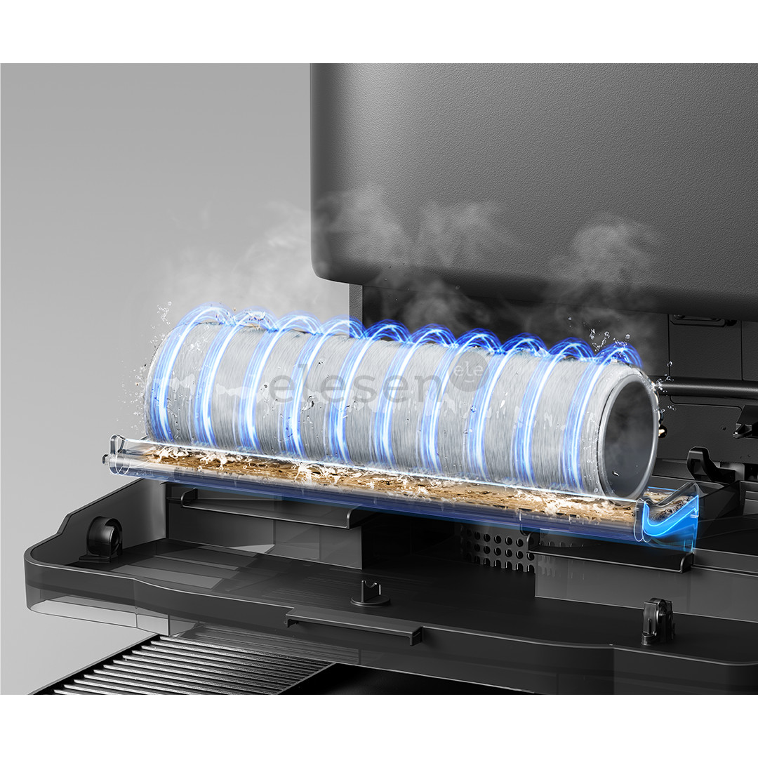 Ecovacs Deebot T80S Omni, Wet & Dry, juodas - Dulkių siurblys robotas