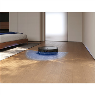 Ecovacs Deebot T80S Omni, Wet & Dry, juodas - Dulkių siurblys robotas