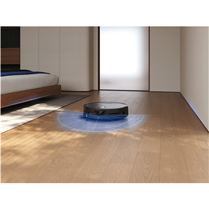 Ecovacs Deebot T80S Omni, Wet & Dry, juodas - Dulkių siurblys robotas