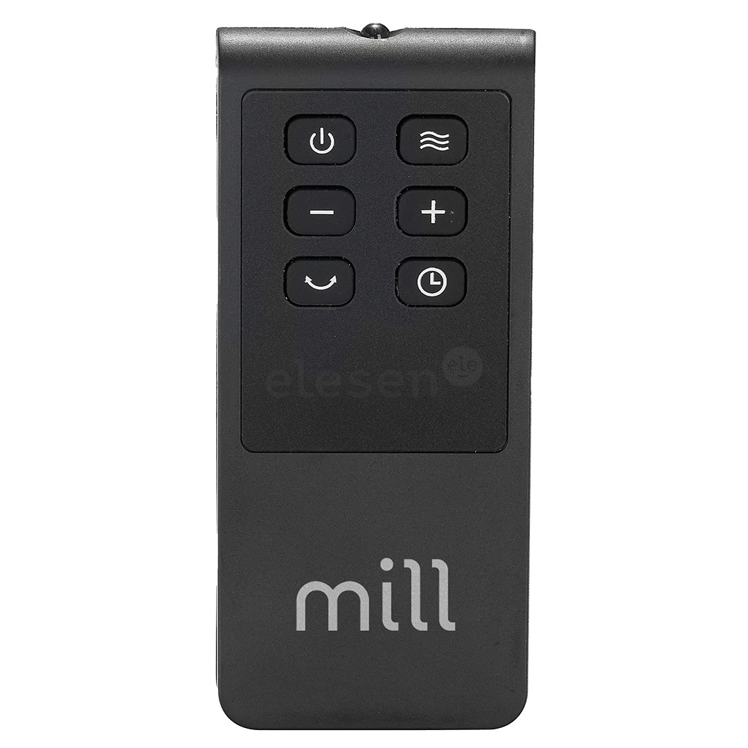 Mill, 1500 W, black - Ceramic fan heater