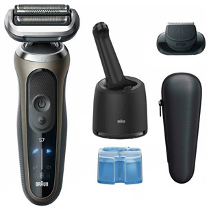 Braun Series 7, wet & dry, brown - Shaver