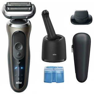 Braun Series 7, wet & dry, brown - Shaver