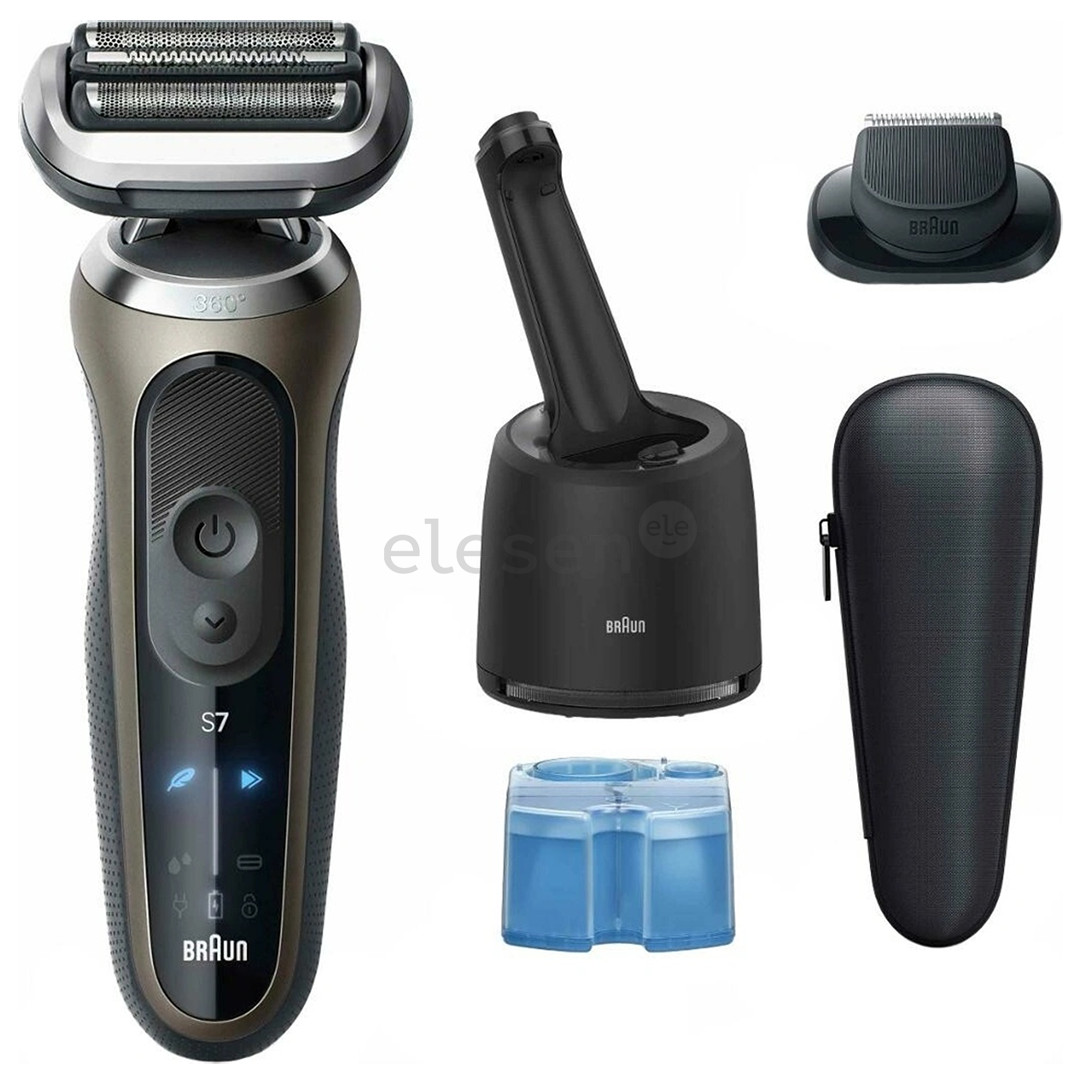 Braun Series 7, wet & dry, brown - Shaver
