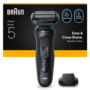 Braun Series 5, Wet & Dry, black - Beard trimmer 52-N1200S