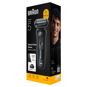 Braun Series 5, Wet & Dry, черный - Бритва