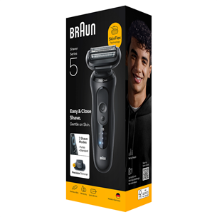 Braun Series 5, Wet & Dry, черный - Бритва