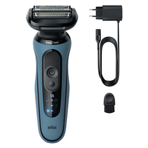 Braun Series 5, Wet & Dry, blue - Beard trimmer