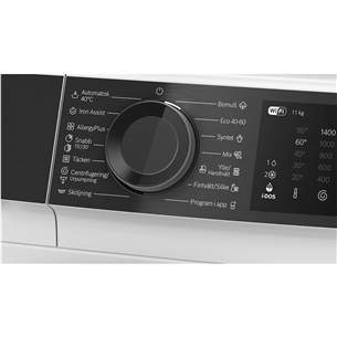 Bosch Series 6, 11 кг, глубина 59 см, 1400 об/мин - Стиральная машина с передней загрузкой