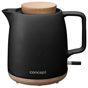Concept, 1200 W, 1 L, black - Kettle RK0086