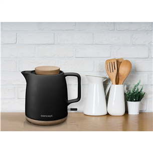 Concept, 1200 W, 1 L, black - Kettle