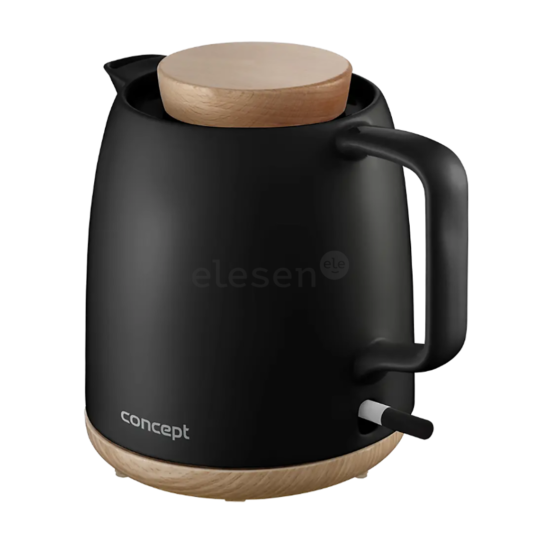 Concept, 1200 W, 1 L, black - Kettle