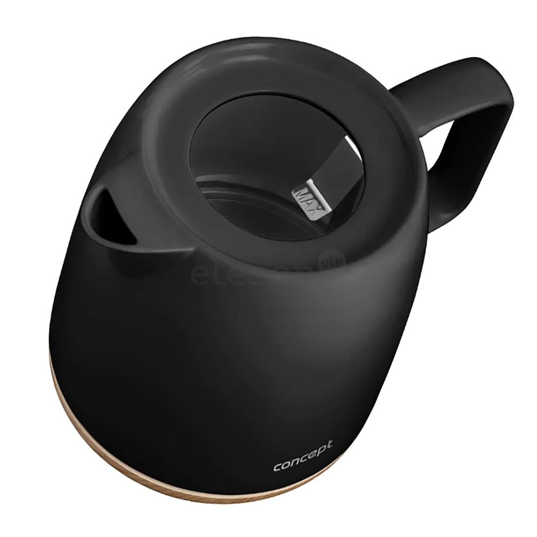 Concept, 1200 W, 1 L, black - Kettle