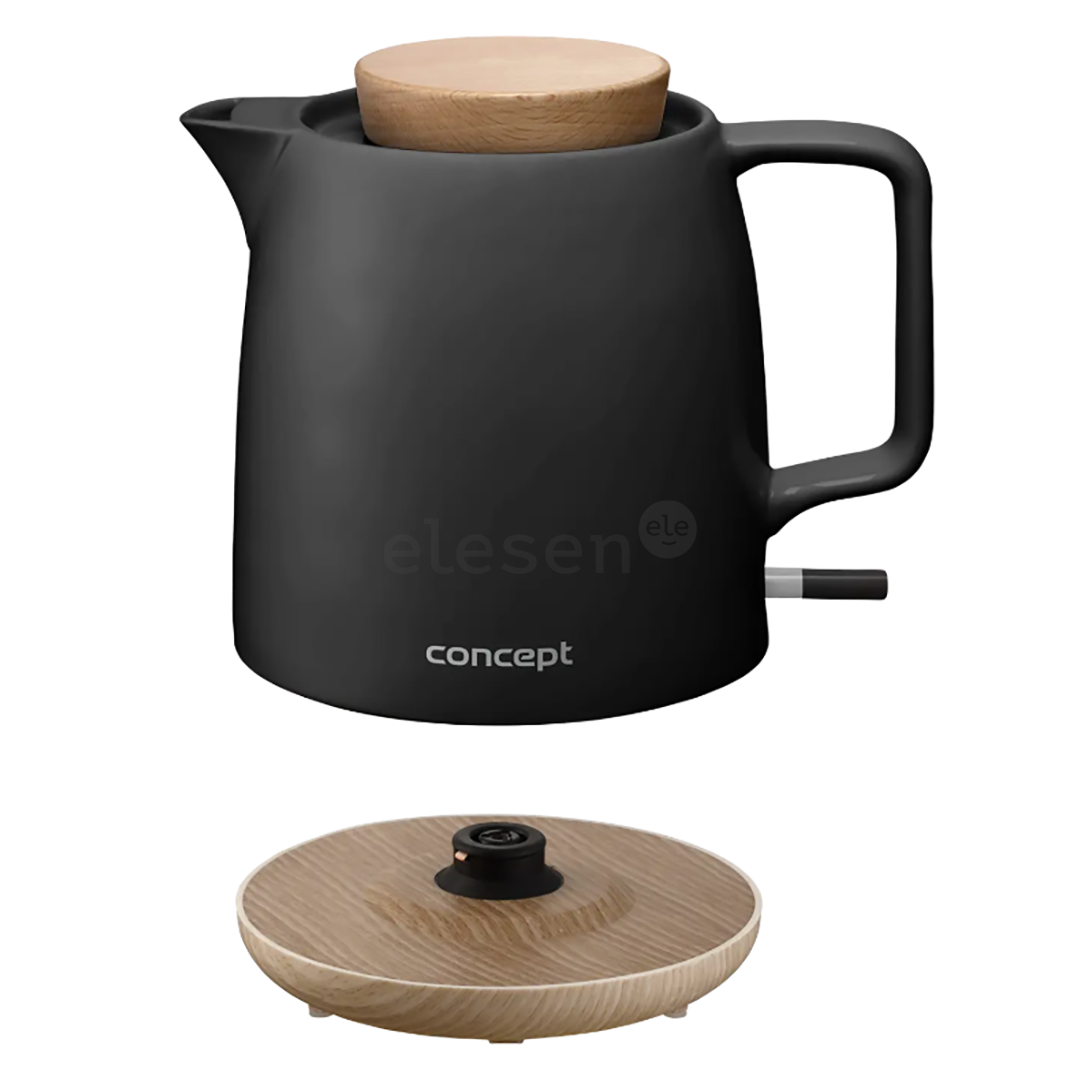 Concept, 1200 W, 1 L, black - Kettle