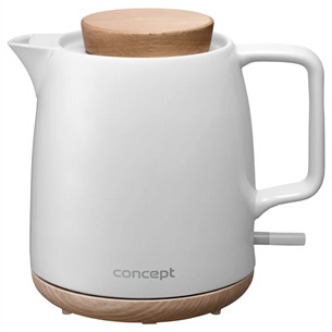 Concept, 1200 W, 1 L, white - Kettle RK0085
