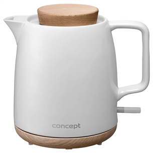 Concept, 1200 W, 1 L, white - Kettle
