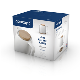 Concept, 1200 W, 1 L, white - Kettle