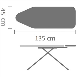 Brabantia, D, 135x45 cm - Ironing table Item - 345647